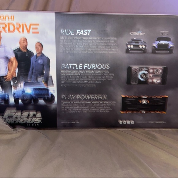 Fast and furious overdrive car set - Picture 2 of 2